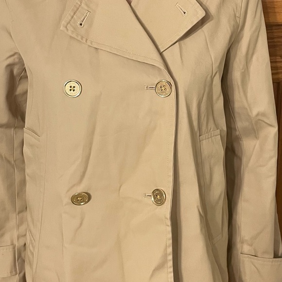 Michael Kors Womens Cotton Twill Cropped P Khaki - Picture 8 of 8